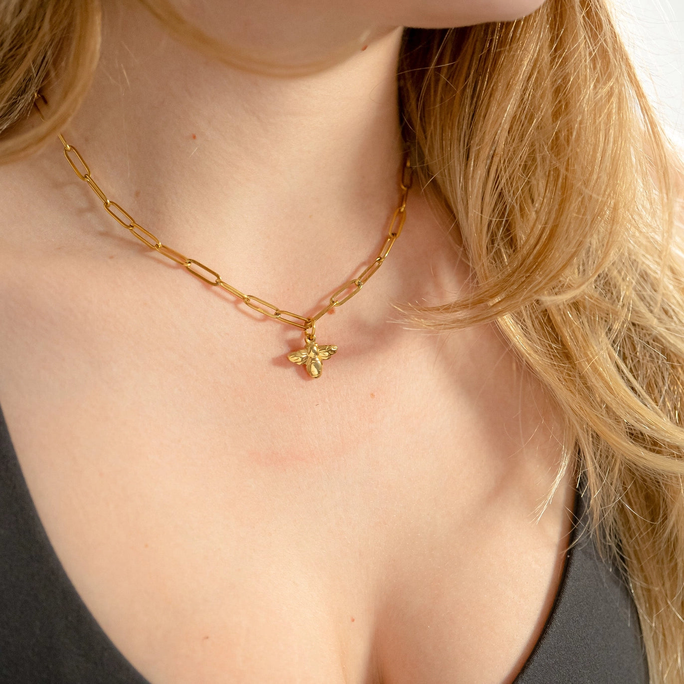 Honey Bond Bee Necklace Set – Mommy & Me Edition