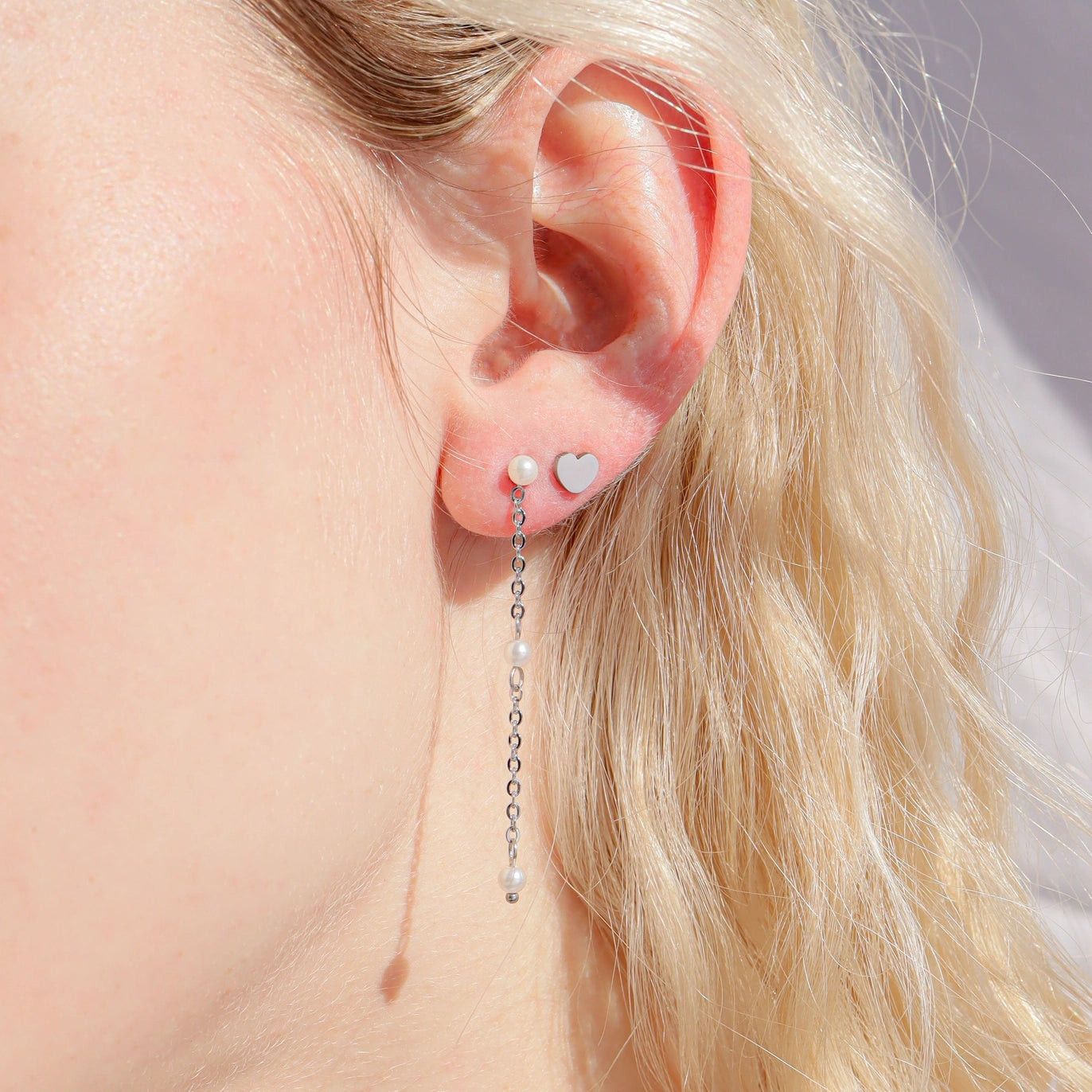 Celeste Pearl Drop Earrings