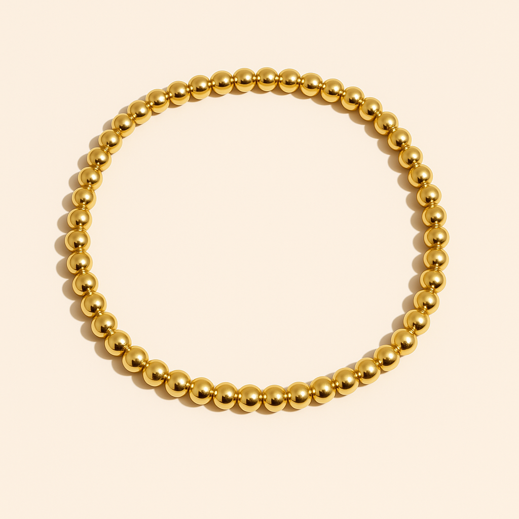 Waterlily Stretch Beaded Bracelet
